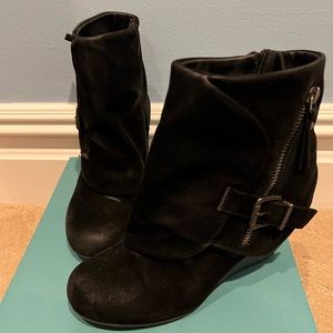 Blowfish black booties